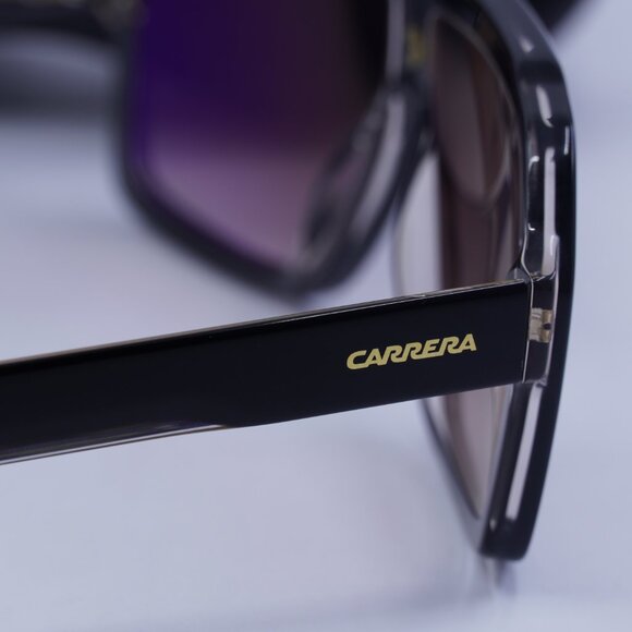 CARRERA 1053/S 00WM A8 Aviator Sunglasses - Black Beige/Brown - Picture 11 of 11